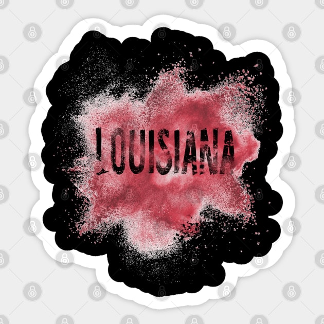 Louisiana Sticker by artsytee